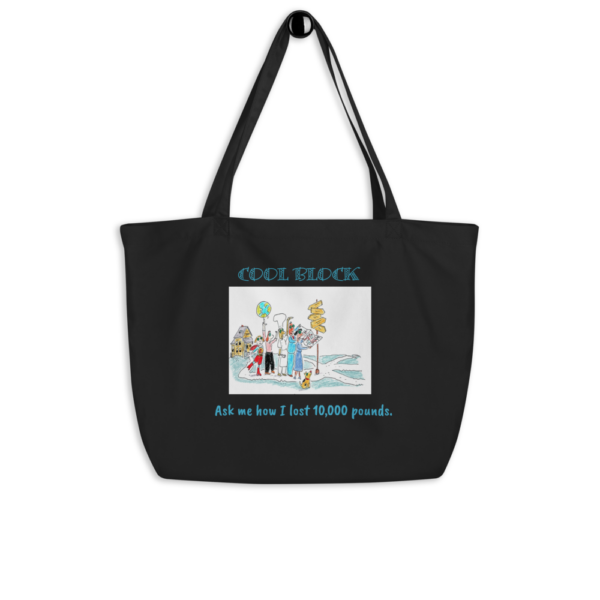 Cool Block - 10000 - Large Eco Tote - Image 2