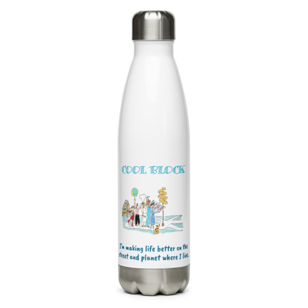 Cool Block - 10000 Stainless Steel Water Bottle