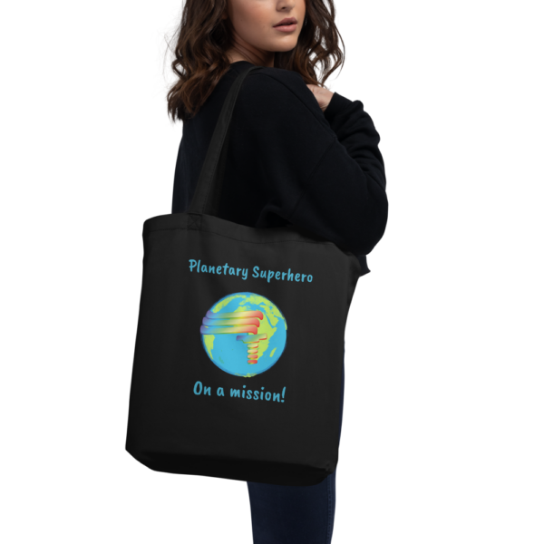 POE - Planetary Superhero - Eco Tote Bag - Image 4