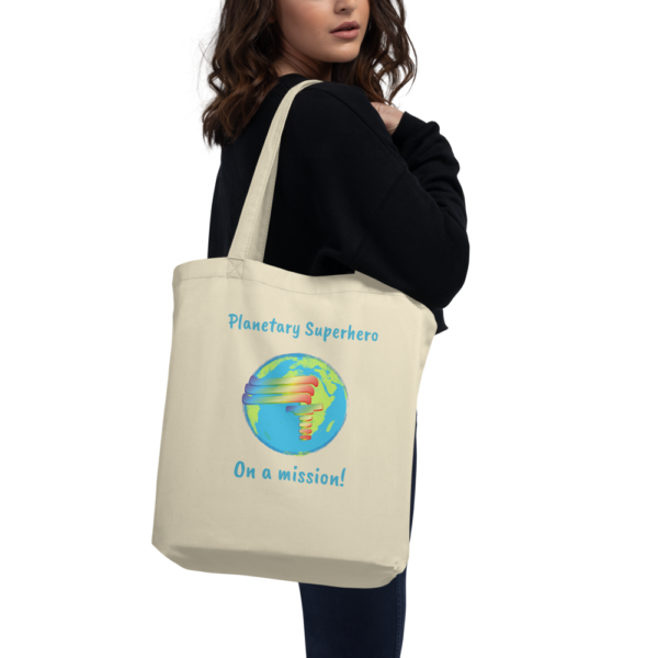 POE - Planetary Superhero - Eco Tote Bag - Image 5